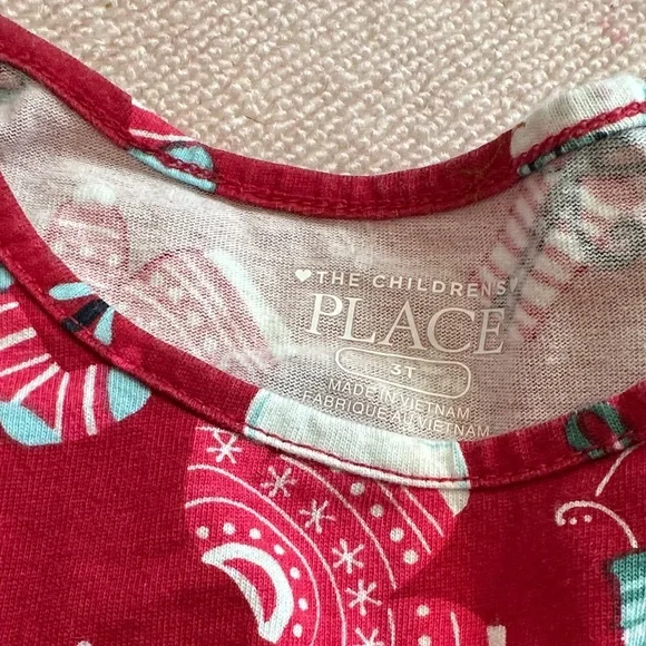 The Children's Place Red Holiday Dresses - Picture 3 of 4
